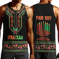 Personalized Afro-American Kwanzaa Men Tank Top Dashiki Mix Paisley Pattern