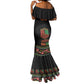 Personalized Afro-American Kwanzaa Mermaid Dress Dashiki Mix Paisley Pattern