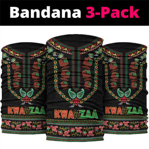 Personalized Afro-American Kwanzaa Neck Gaiter Dashiki Mix Paisley Pattern LT14