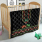 Afro-American Kwanzaa Quilt Dashiki Mix Paisley Pattern