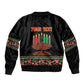 Personalized Afro-American Kwanzaa Sleeve Zip Bomber Jacket Dashiki Mix Paisley Pattern
