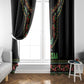Afro-American Kwanzaa Window Curtain Dashiki Mix Paisley Pattern