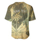 Personalized Afro Haiti Le Saut Baseball Jersey Ayiti Waterfall Vintage Grunge Style - African Pride
