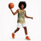 Personalized Afro Haiti Le Saut Basketball Jersey Ayiti Waterfall Vintage Grunge Style - African Pride