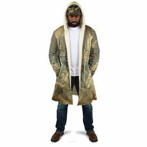 Personalized Afro Haiti Le Saut Cloak Ayiti Waterfall Vintage Grunge Style - African Pride