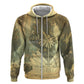 Personalized Afro Haiti Le Saut Hoodie Ayiti Waterfall Vintage Grunge Style - African Pride