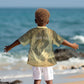 Personalized Afro Haiti Le Saut Kid Hawaiian Shirt Ayiti Waterfall Vintage Grunge Style - African Pride