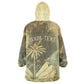 Personalized Afro Haiti Le Saut Kid Wearable Blanket Hoodie Ayiti Waterfall Vintage Grunge Style - African Pride