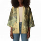 Personalized Afro Haiti Le Saut Kimono Ayiti Waterfall Vintage Grunge Style - African Pride