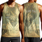 Personalized Afro Haiti Le Saut Men Tank Top Ayiti Waterfall Vintage Grunge Style - African Pride