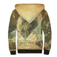 Personalized Afro Haiti Le Saut Sherpa Hoodie Ayiti Waterfall Vintage Grunge Style - African Pride