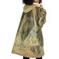 Personalized Afro Haiti Le Saut Wearable Blanket Hoodie Ayiti Waterfall Vintage Grunge Style - African Pride