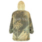 Personalized Afro Haiti Le Saut Wearable Blanket Hoodie Ayiti Waterfall Vintage Grunge Style - African Pride