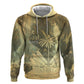 Personalized Afro Haiti Le Saut Zip Hoodie Ayiti Waterfall Vintage Grunge Style - African Pride