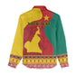 Personalised Cameroon National Day Women Casual Shirt Cameroun Coat Of Arms With Atoghu Pattern LT14