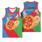 Eritrea Independence Day Basketball Jersey Eritrean Olive Branches 33rd Anniversary - African Pride