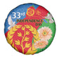 Eritrea Independence Day Spare Tire Cover Eritrean Olive Branches 33rd Anniversary