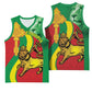Ethiopia National Day Basketball Jersey Ethiopia Lion of Judah African Pattern - African Pride