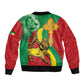Ethiopia National Day Bomber Jacket Ethiopia Lion of Judah African Pattern