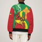Ethiopia National Day Bomber Jacket Ethiopia Lion of Judah African Pattern