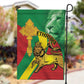 Ethiopia National Day Garden Flag Ethiopia Lion of Judah African Pattern