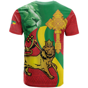 Ethiopia National Day T shirt Ethiopia Lion of Judah African Pattern