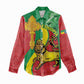 Ethiopia National Day Women Casual Shirt Ethiopia Lion of Judah African Pattern LT14