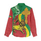 Ethiopia National Day Women Casual Shirt Ethiopia Lion of Judah African Pattern LT14