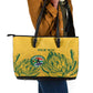 Custom South Africa Cricket Leather Tote Bag 2024 African Pattern Go Proteas