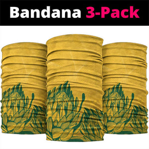 South Africa Cricket Neck Gaiter 2024 African Pattern Go Proteas - African Pride