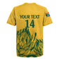 Custom South Africa Cricket Rugby Jersey 2024 African Pattern Go Proteas