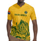 Custom South Africa Cricket Rugby Jersey 2024 African Pattern Go Proteas