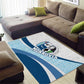 Afro Liberia Monrovia Capital Area Rug African Pattern Curves Style