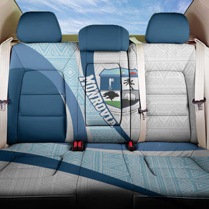 Afro Liberia Monrovia Capital Back Car Seat Cover African Pattern Curves Style