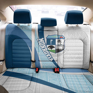Afro Liberia Monrovia Capital Back Car Seat Cover African Pattern Curves Style