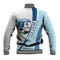 Afro Liberia Monrovia Capital Baseball Jacket African Pattern Curves Style