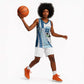 Afro Liberia Monrovia Capital Basketball Jersey African Pattern Curves Style - African Pride