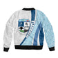 Afro Liberia Monrovia Capital Bomber Jacket African Pattern Curves Style