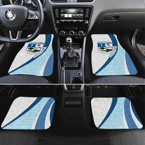 Afro Liberia Monrovia Capital Car Mats African Pattern Curves Style