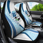 Afro Liberia Monrovia Capital Car Seat Cover African Pattern Curves Style