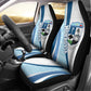 Afro Liberia Monrovia Capital Car Seat Cover African Pattern Curves Style