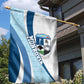 Afro Liberia Monrovia Capital Garden Flag African Pattern Curves Style