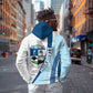 Afro Liberia Monrovia Capital Hoodie African Pattern Curves Style