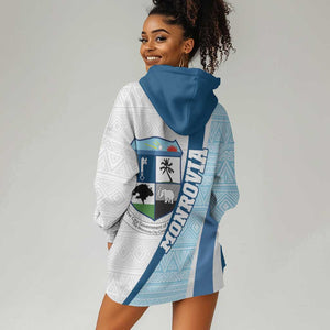 Afro Liberia Monrovia Capital Hoodie Dress African Pattern Curves Style