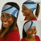 Afro Liberia Monrovia Capital Neck Gaiter African Pattern Curves Style - African Pride