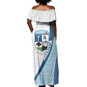 Afro Liberia Monrovia Capital Off Shoulder Maxi Dress African Pattern Curves Style