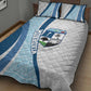 Afro Liberia Monrovia Capital Quilt Bed Set African Pattern Curves Style