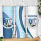Afro Liberia Monrovia Capital Skinny Tumbler African Pattern Curves Style