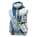 Afro Liberia Monrovia Capital Sleeveless Zip Hoodie African Pattern Curves Style - African Pride