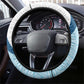 Afro Liberia Monrovia Capital Steering Wheel Cover African Pattern Curves Style